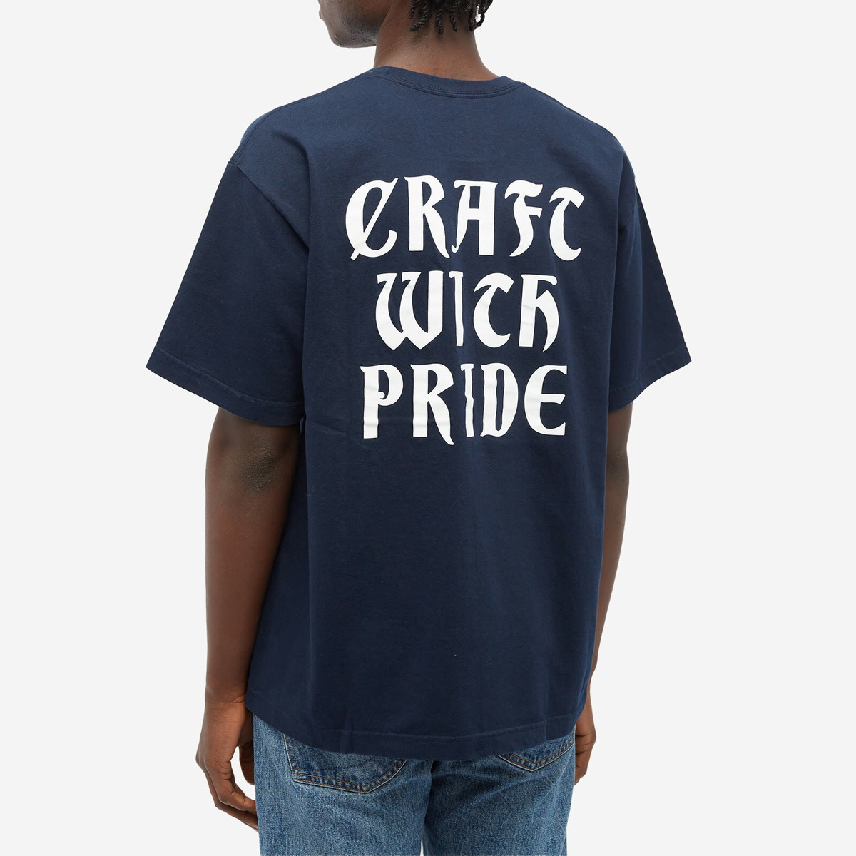 Neighborhood Men's SS-10 T-Shirt in Navy Neighborhood