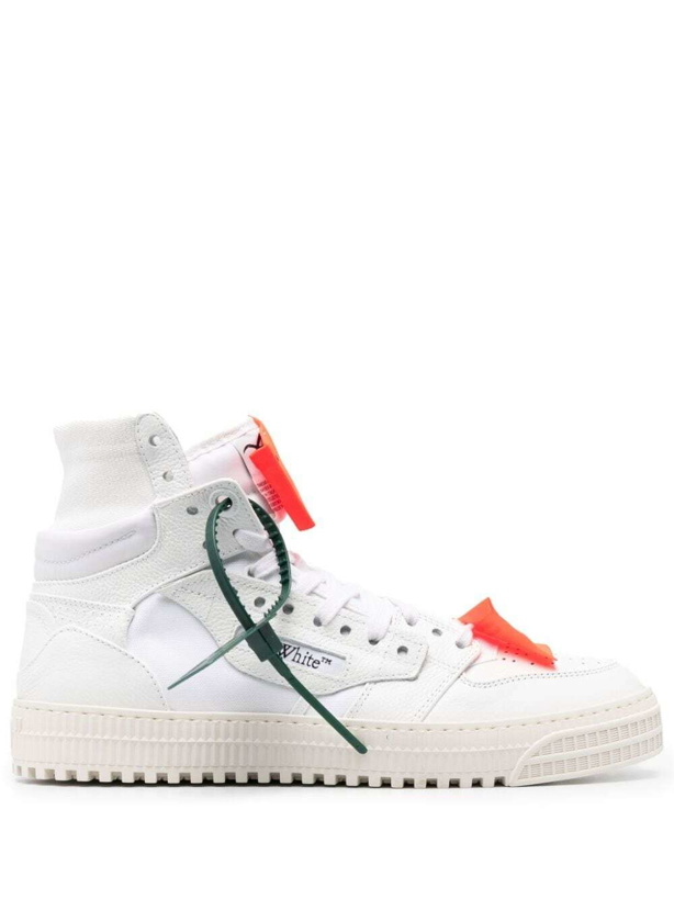 Photo: OFF-WHITE - 3.0 Off Court Leather Sneakers