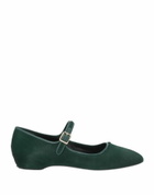 Giorgio Armani Womens Ballet flats Dark in Green