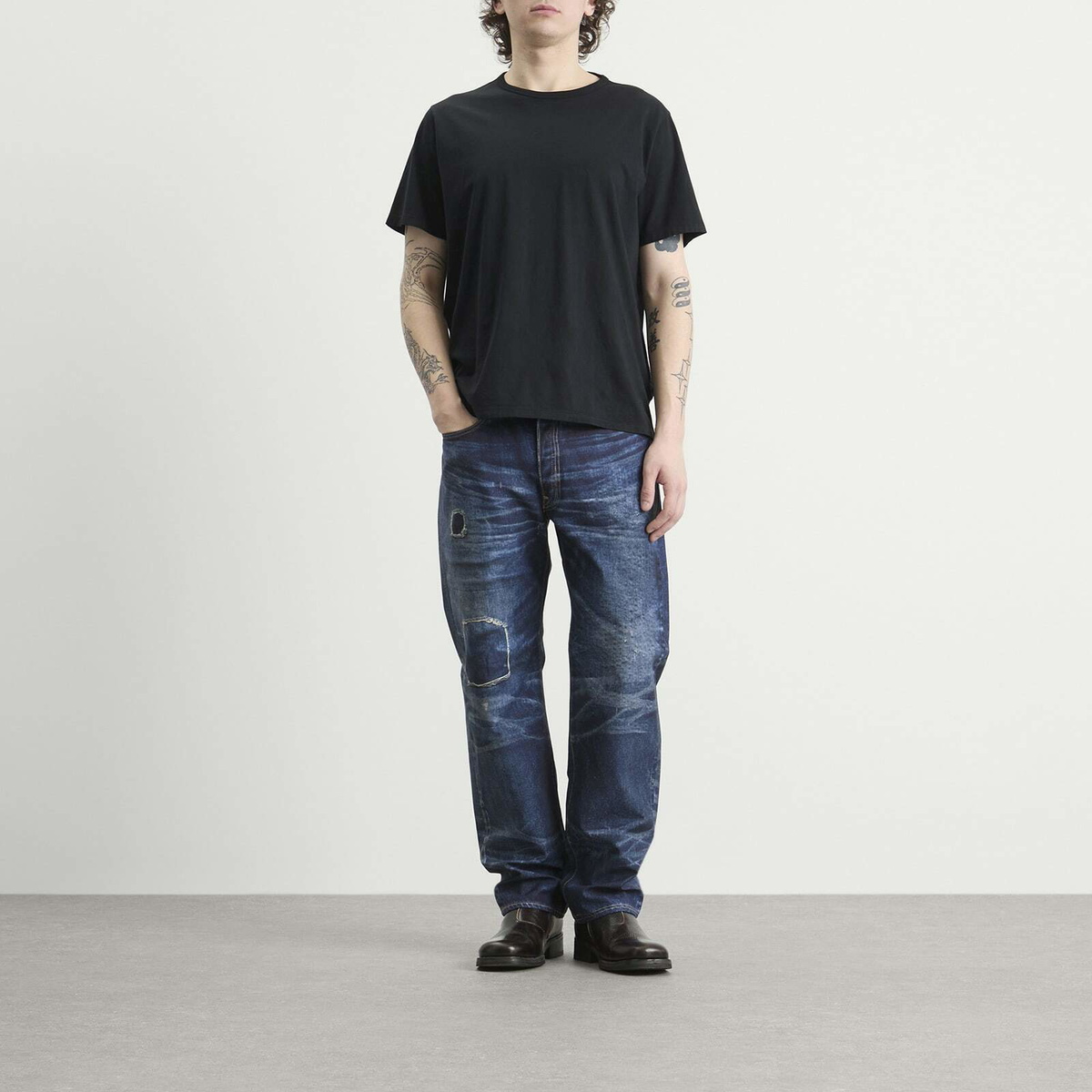 Junya Watanabe MAN Men's New Manual Jeans in Indigo