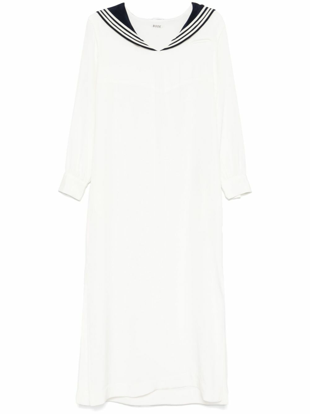 【送料&関税込】Bode White Linen Blevoir Dress Bode White Linen Blevoir Dress Bode