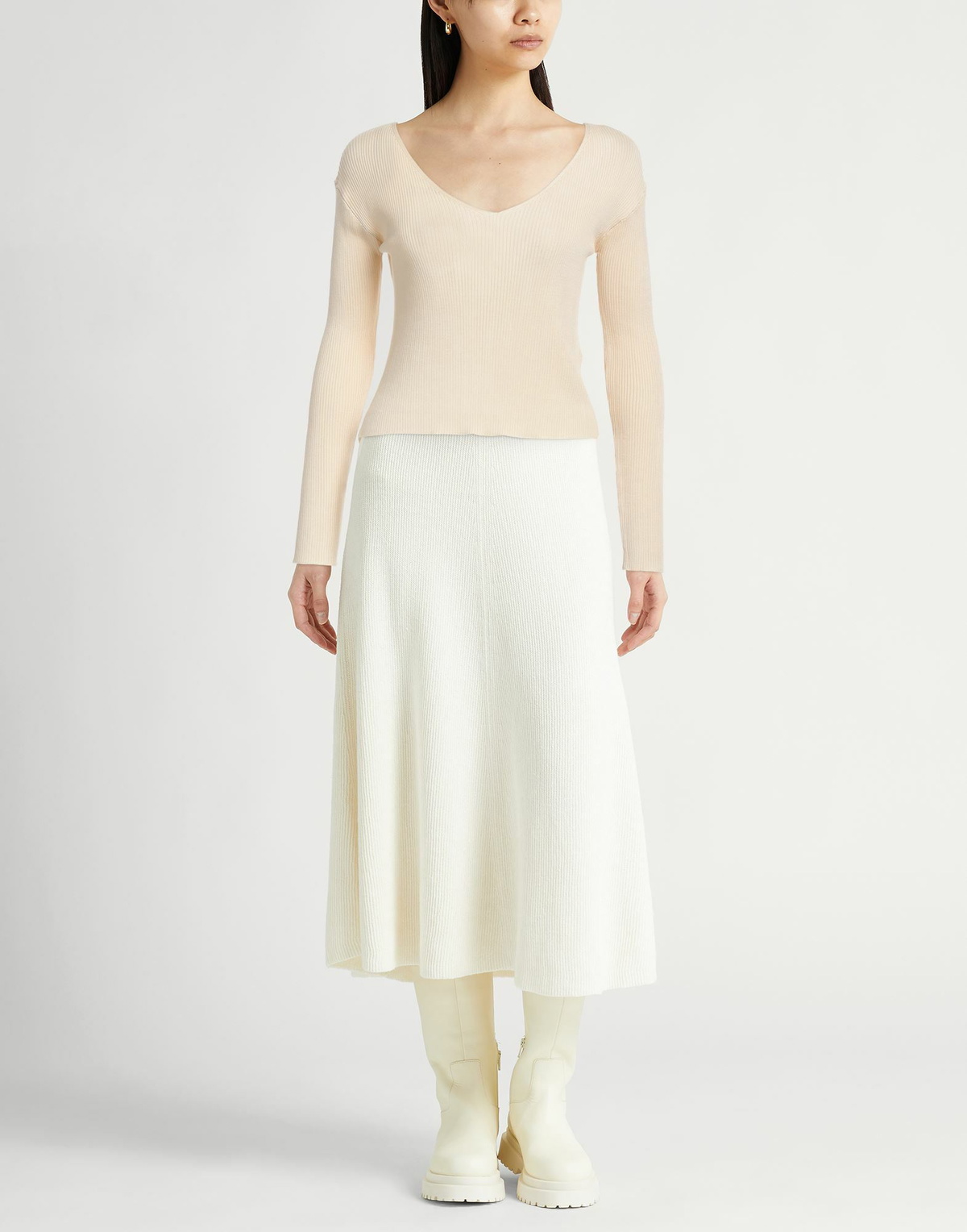 Jucca Womens Sweater in Beige