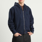 Butter Goods Men's Hooded Work Jacket in Rinsed Indigo
