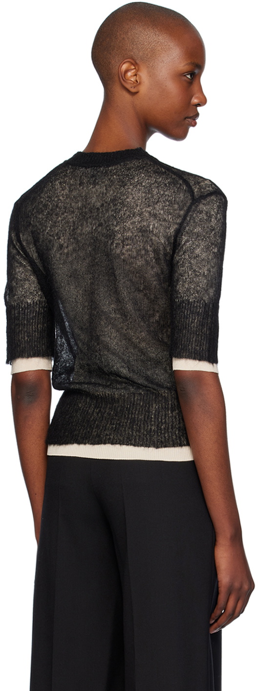BOSS Black Sheer Sweater