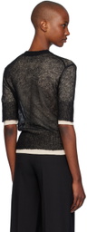 BOSS Black Sheer Sweater