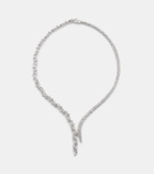 Yeprem 18kt white gold necklace with diamonds
