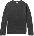 Acne Studios - Nicholas Mélange Ribbed Wool Sweater - Men - Charcoal