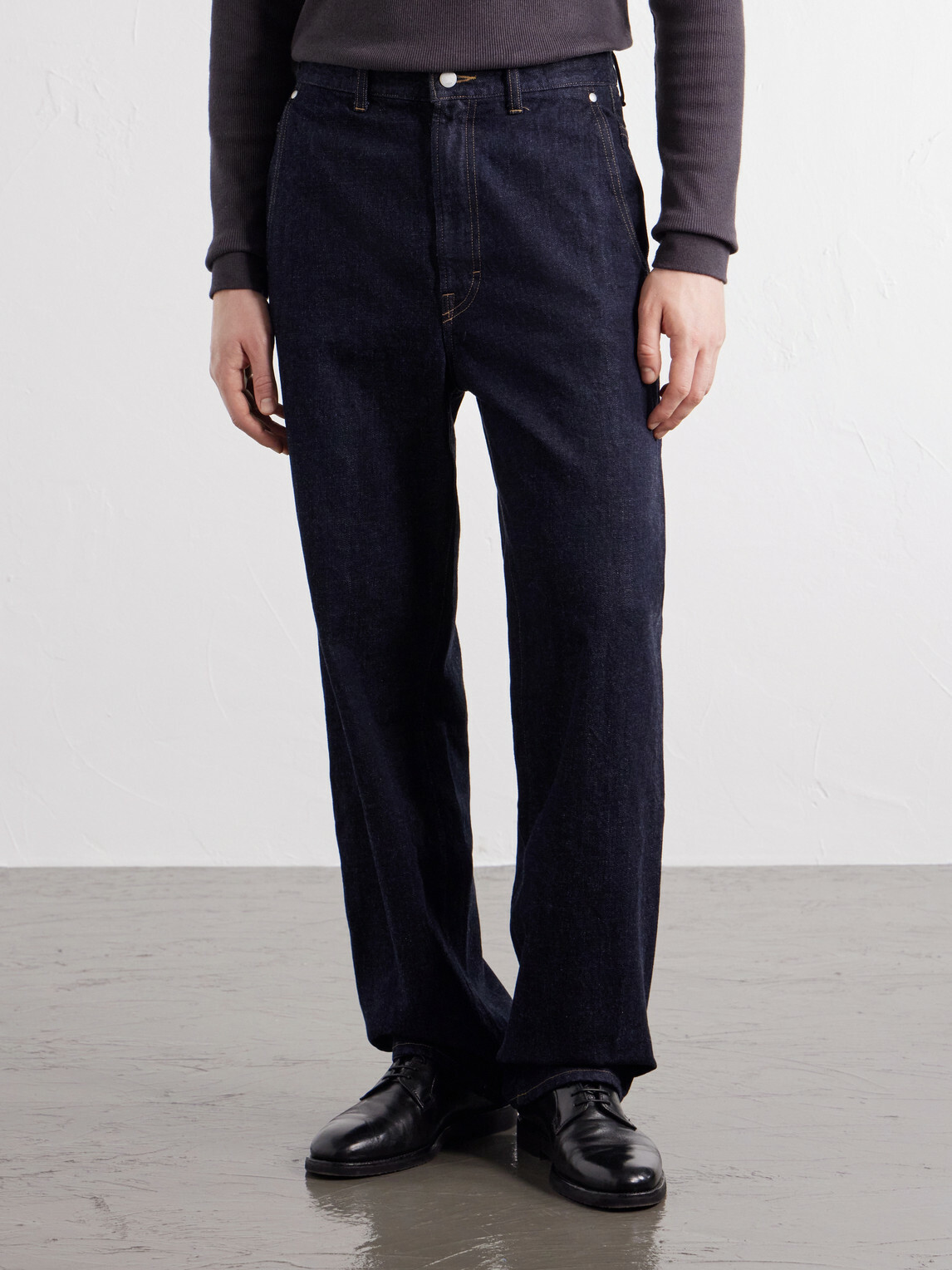 YOKE - Wide-Leg Jeans - Blue