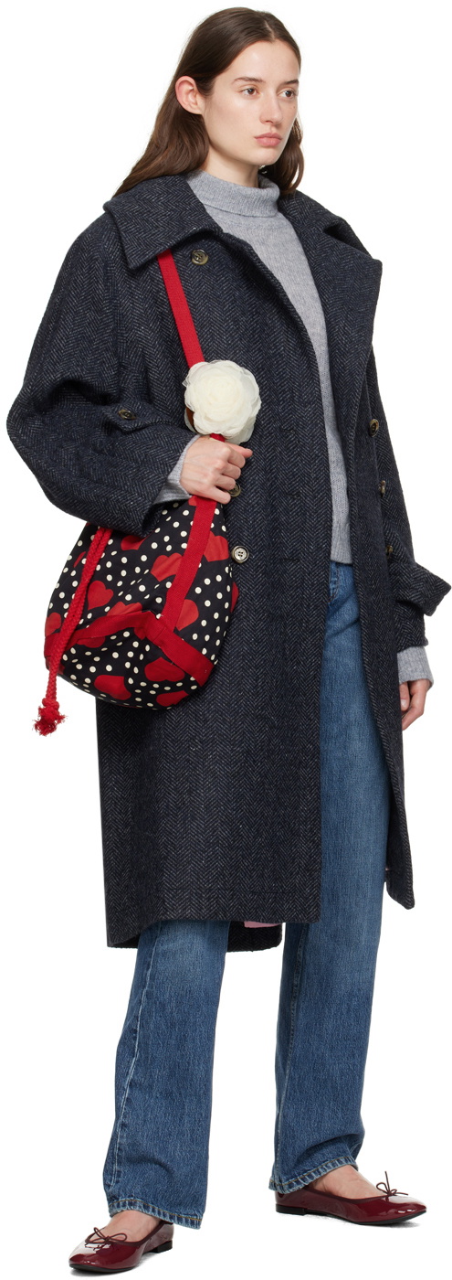 Caro Editions Black Bibi Pouch