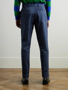 Polo Ralph Lauren - Chester Straight-Leg Cotton-Blend Twill Suit Trousers - Blue