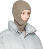 Rick Owens Gray Porterville Sphinx Skull Balaclava