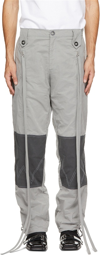 Photo: Georges Wendell Grey Canvas Trousers