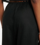 Dôen Lavon linen straight pants