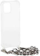 1017 ALYX 9SM Transparent Chunky Chain iPhone 12 Case