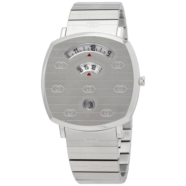 Photo: Gucci Grip Quartz White Dial Ladies Watch YA157410