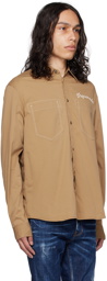 Dsquared2 Brown Regular Shirt