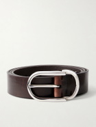 Brunello Cucinelli - 3cm Leather Belt - Brown