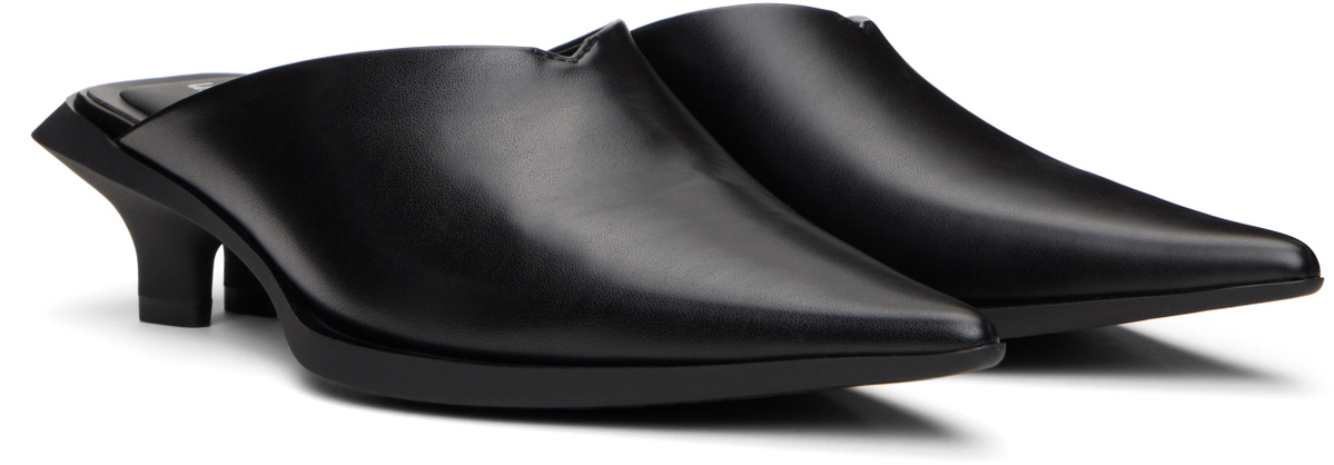 untitlab® Black Heel Mules