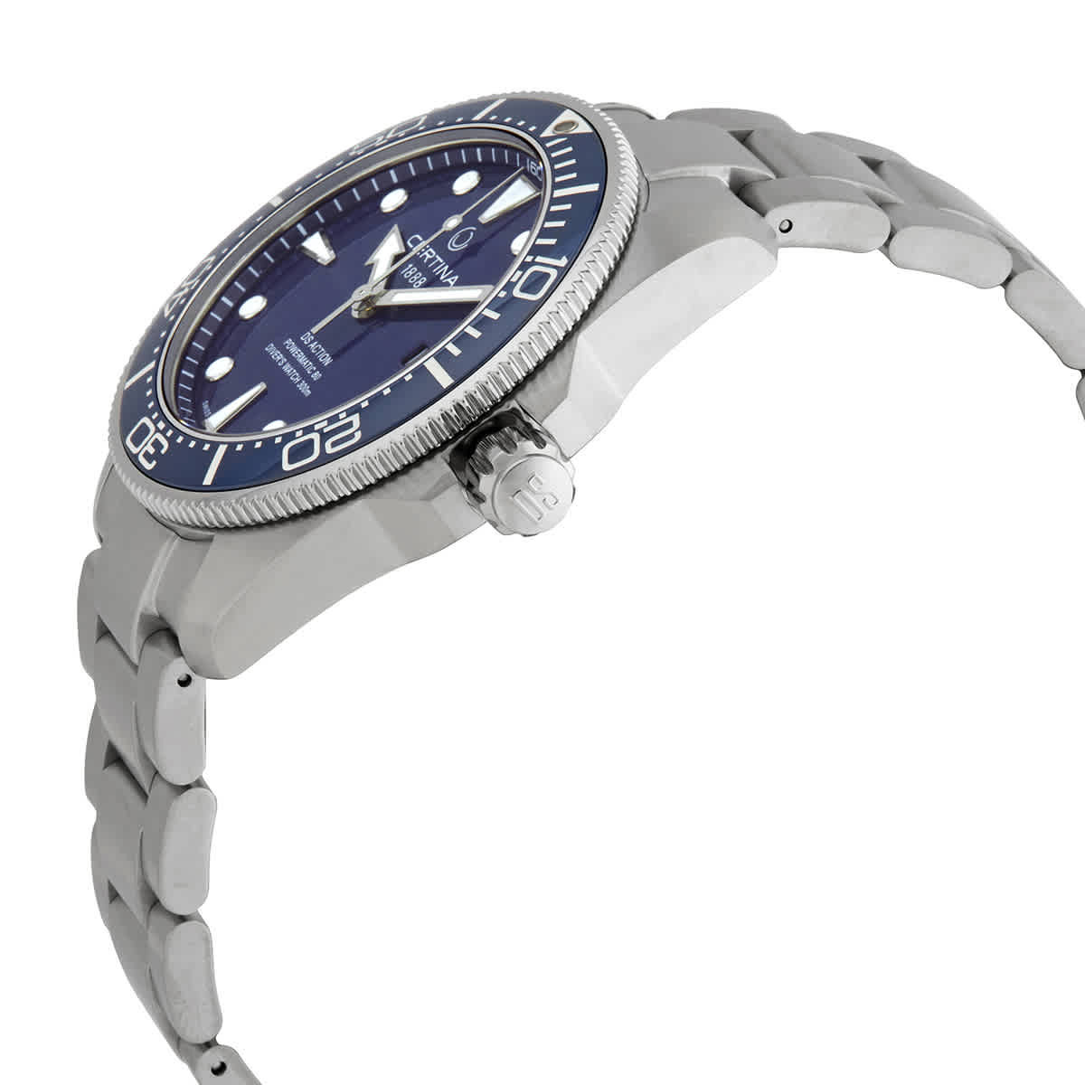 Certina DS Action Diver Automatic Blue Dial Mens Watch C0326071104100