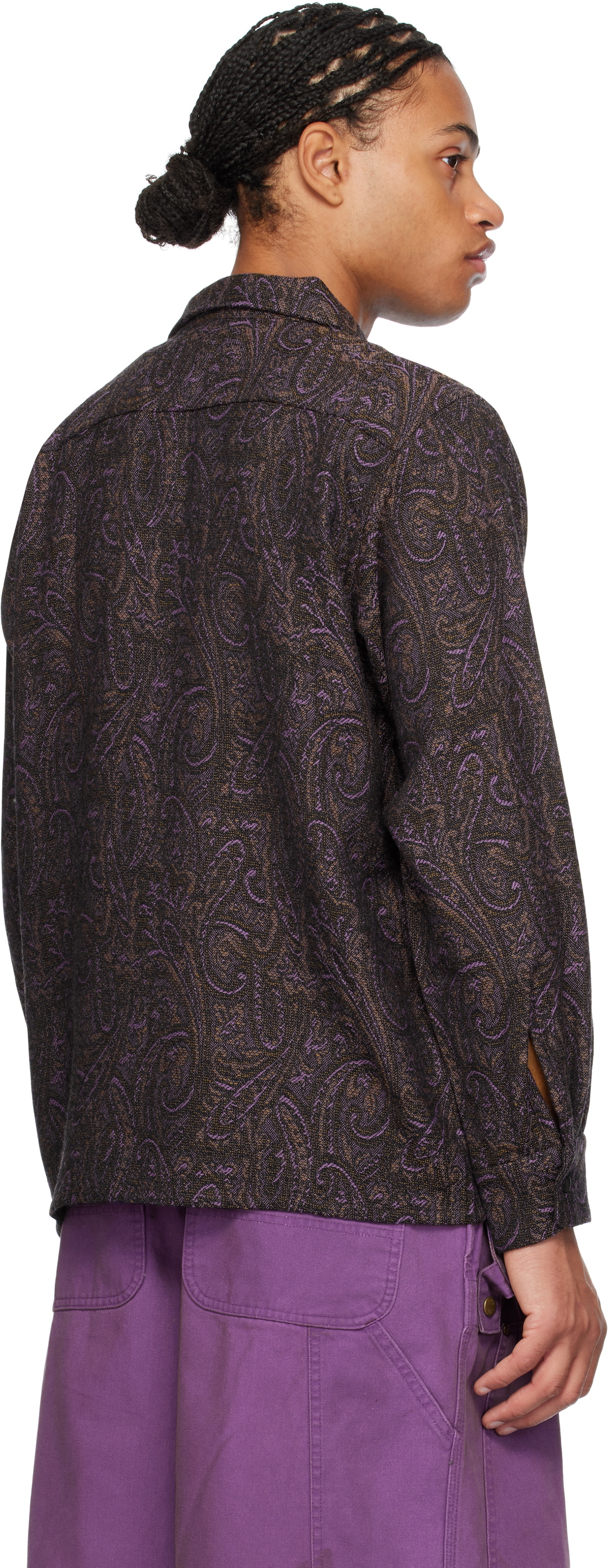 NEEDLES Purple Classic Shirt Needles