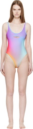 Casablanca Multicolor Glass Gradient Swimsuit