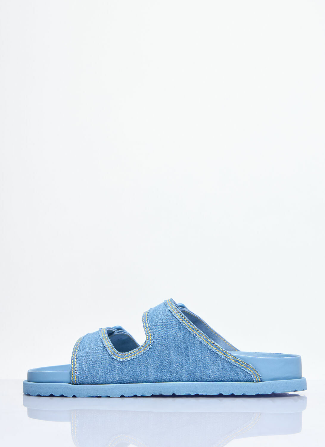 Birkenstock 1774 Arizona Stone Washed Denim Sandals