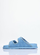 Birkenstock 1774 Arizona Stone Washed Denim Sandals