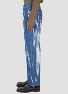 Third Cut Wide Leg Jeans in Blue