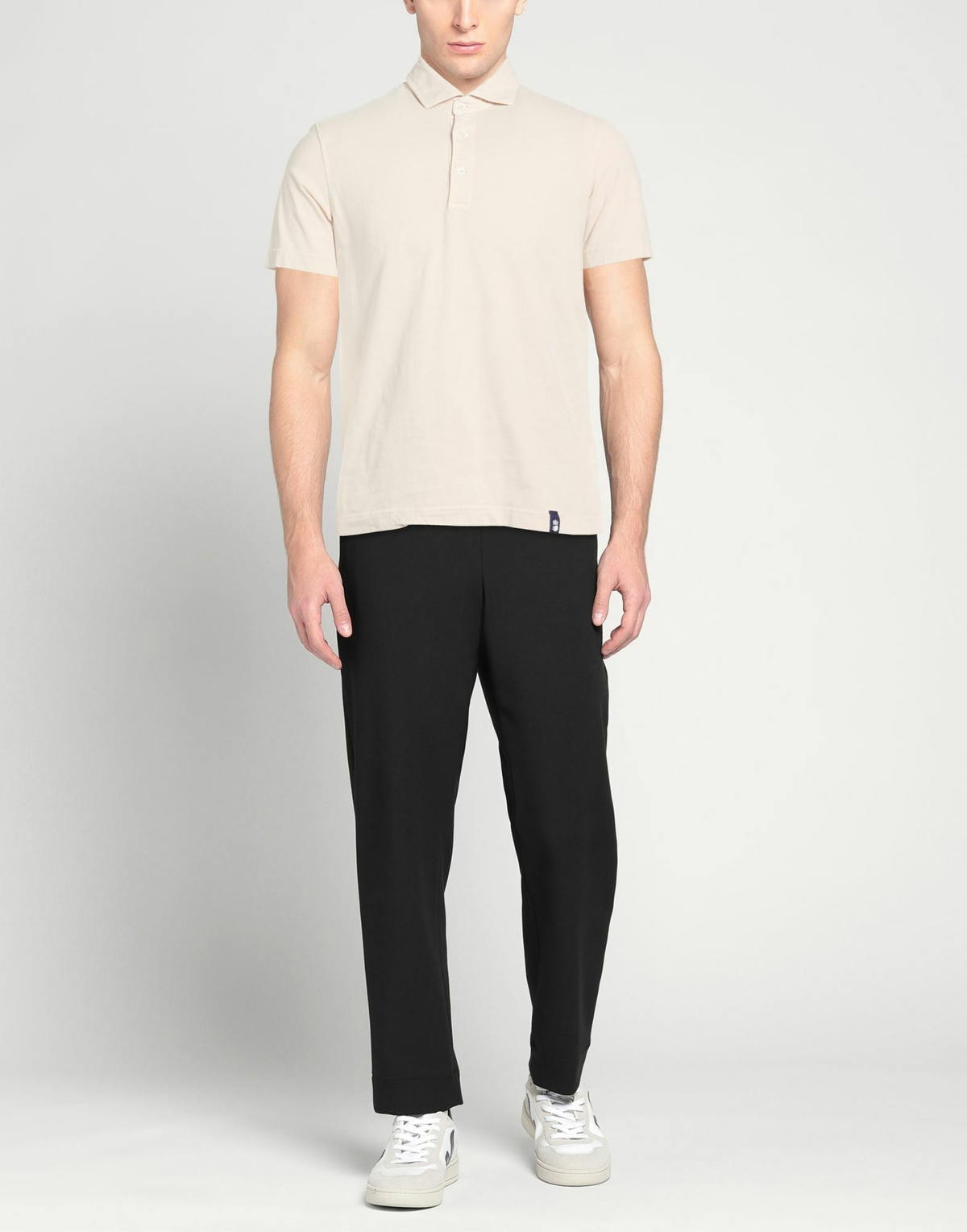 Drumohr Mens Polo shirt in Beige
