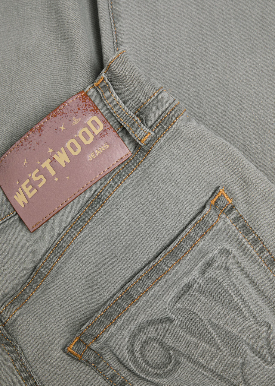 Vivienne Westwood Tapered-leg Jeans Grey Vivienne Westwood