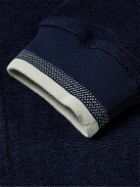 Orlebar Brown - Egerton Slim-Fit Cotton-Terry Zip-Up Sweatshirt - Blue