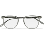 Garrett Leight California Optical - Brooks D-Frame Acetate Optical Glasses - Gray