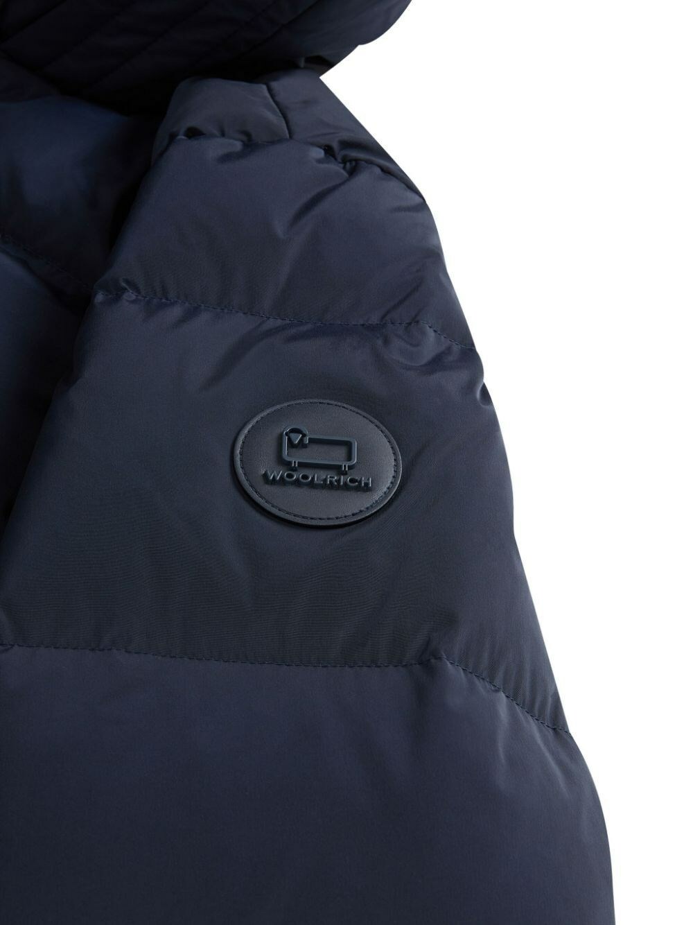 Woolrich Alsea Puffer Parka in Blue