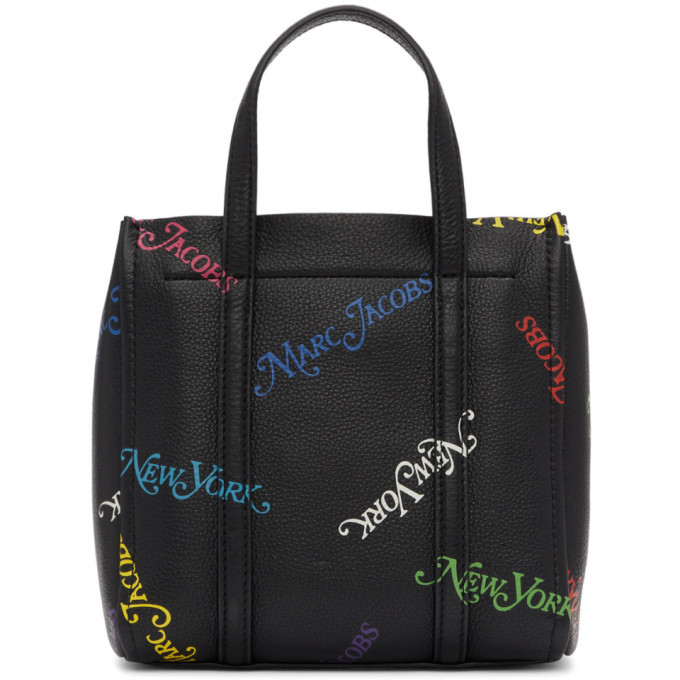 【極美品】MARC JACOBS THE TAG TOTE ブラック 2Way Marc Jacobs Black New York Magazine Edition The Tag Tote Marc Jacobs