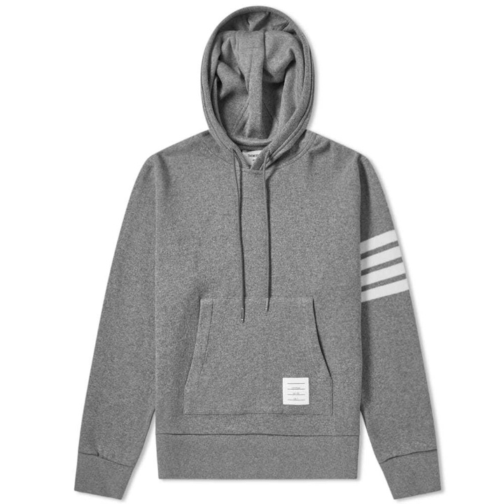 Photo: Thom Browne Shell Back Cashmere Pullover Hoody