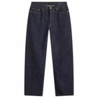 Ordinary Fits Men's 116 Standard Jean in One Wash Indigo