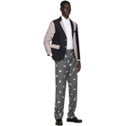 Thom Browne Multicolor Unconstructed Classic Double Face Blazer