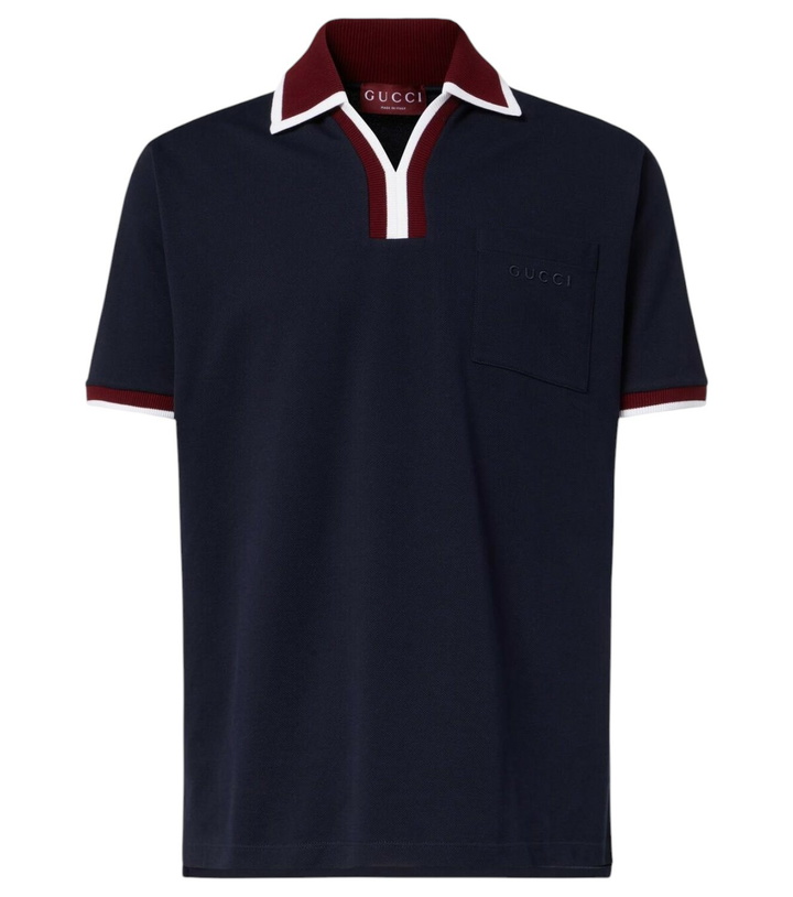 Photo: Gucci Cotton piqué polo shirt