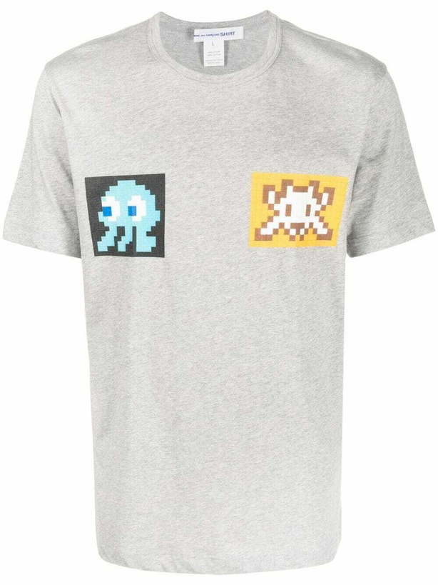 Photo: COMME DES GARÇONS SHIRT - T-shirt With Logo