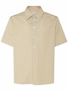 BOTTEGA VENETA Striped Cotton Poplin Shirt