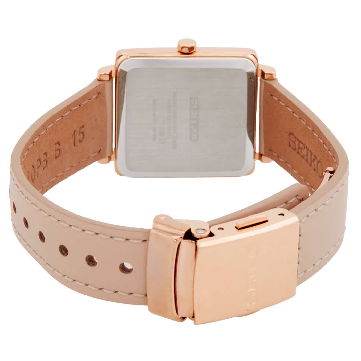 Seiko Conceptual Quartz White Dial Ladies Watch SWR114P1