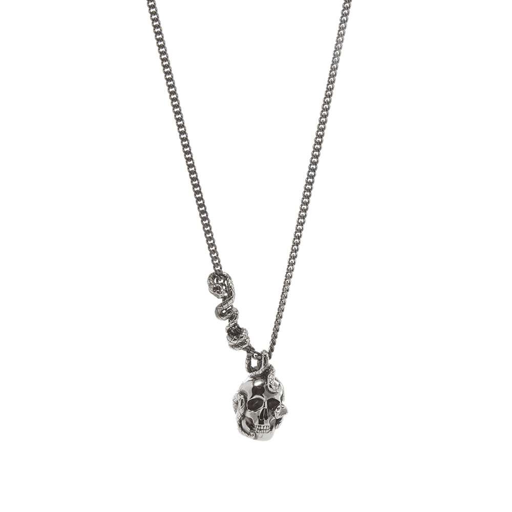 Alexander McQueen Skull & Snake Necklace