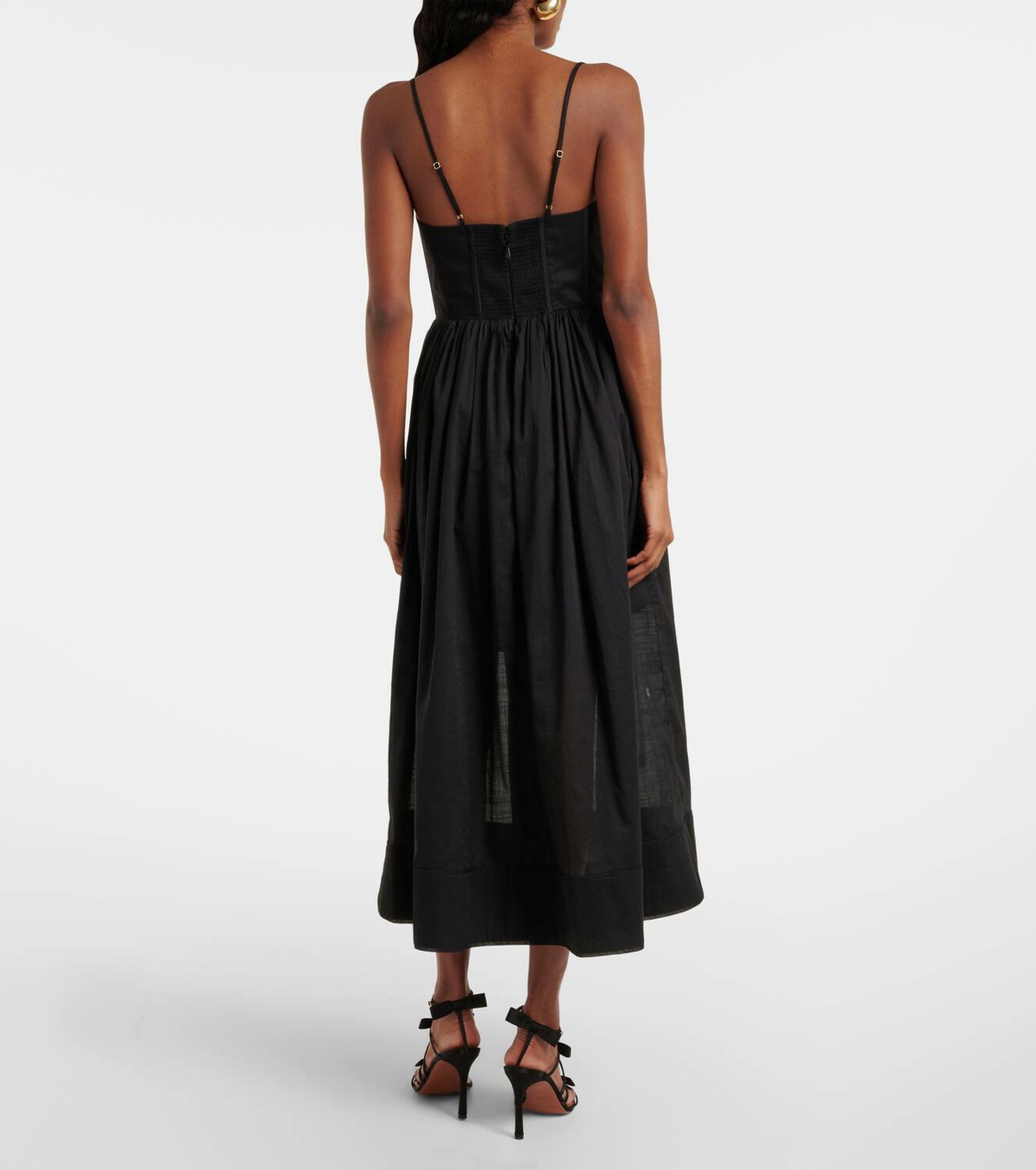 Zimmermann Rhiannon gathered corset dress