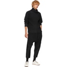 Homme Plisse Issey Miyake Black Pleated Turtleneck