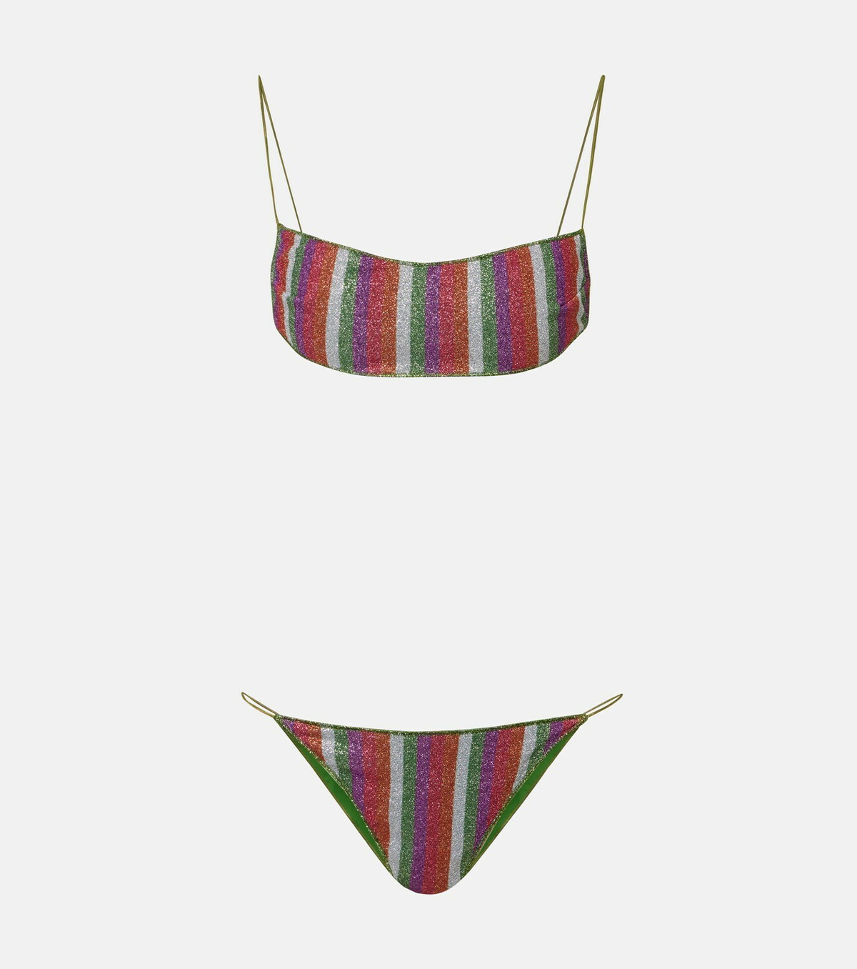 Oséree Lumière striped bikini