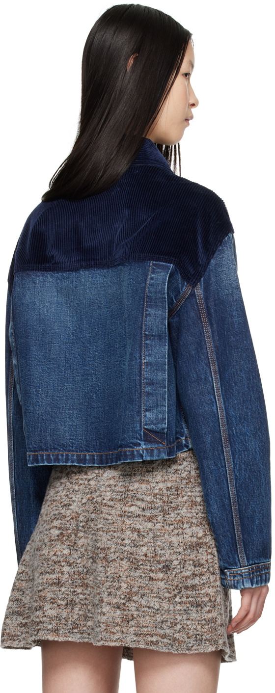 Stella McCartney Blue Collar Denim Jacket