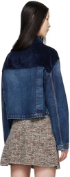 Stella McCartney Blue Collar Denim Jacket