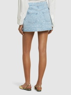 RABANNE Denim Mini Skirt