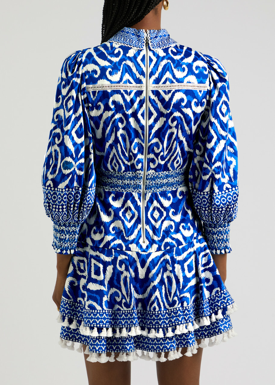 green emerald velvet dress Alice + Olivia Harmony Dress in Mineral Blue