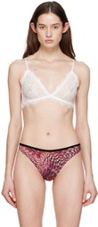 ANINE BING White Lace Bra